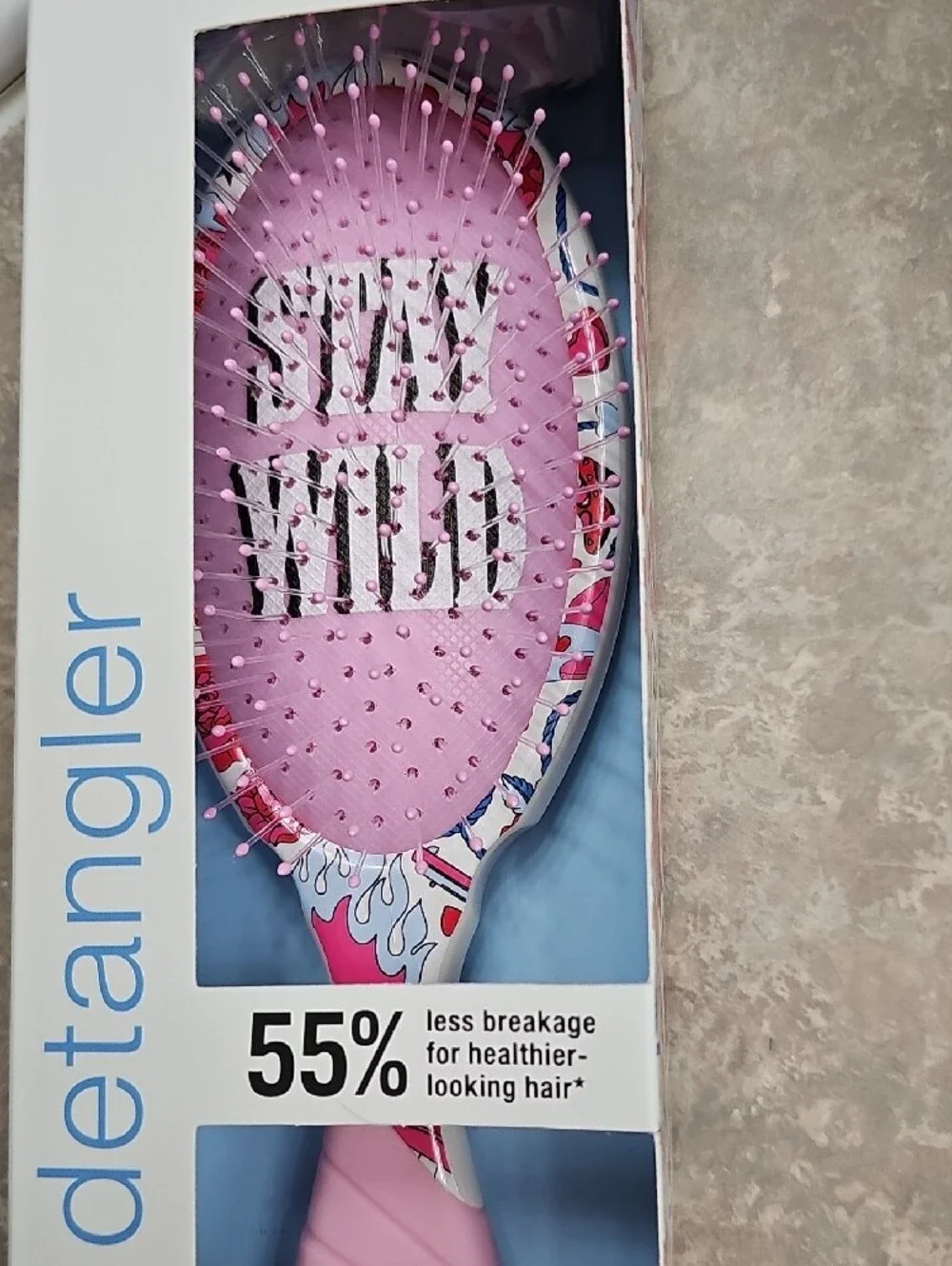Wet Brush Pro Rodeo Rebel Detangler Hair Brush - Pink (Limited Edition)